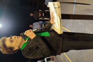 Foto - Inauguração Escola Municipal Santa terezinha