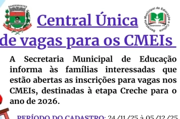 NOVA CENTRAL DE VAGAS TRANSFORMA O ACESSO À EDUCAÇÃO INFANTIL 