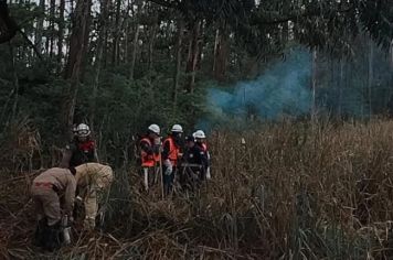 BRIGADISTAS DE BANDEIRANTES PRONTOS PARA COMBATER INCÊNDIOS FLORESTAIS