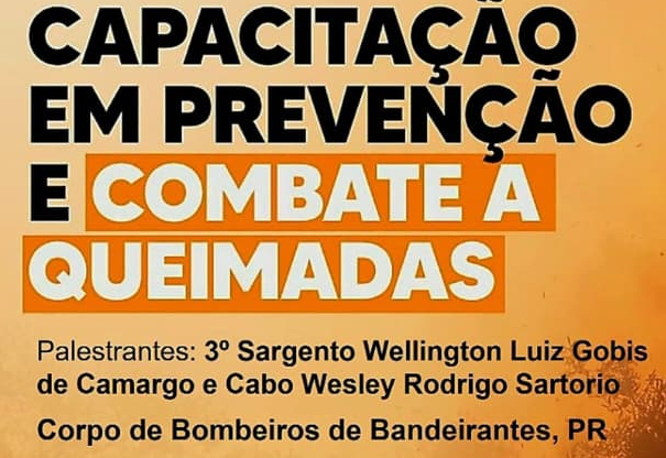 PARCERIA EM BANDEIRANTES PROMOVE CAPACITAÇÃO CRUCIAL NO COMBATE A QUEIMADAS